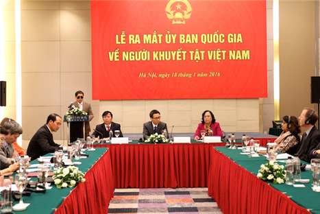 Lễ ra mắt Uỷ ban Quốc gia về Người khuyết tật Việt Nam