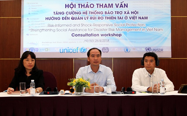 Tăng cường hệ thống bảo trợ xã hội hướng đến quản lý rủi ro thiên tai ở Việt Nam