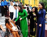 Phó Chủ tịch nước gặp mặt Đoàn đại biểu thanh niên khuyết tật tiêu biểu toàn quốc