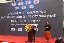 Chương trình chào mừng Ngày người khuyết tật Việt Nam (18/4) năm 2023