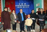 Khảo sát, tặng xe lăn cho người khuyết tật tại Bắc Giang 